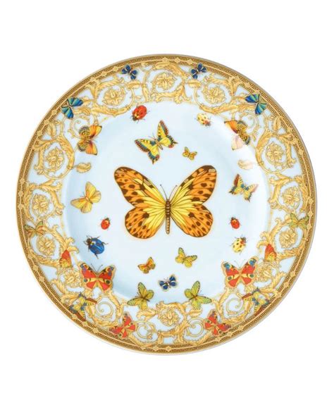 versace butterfly plate|versace butterfly top.